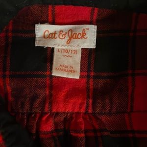 Target x Cat & Jack, flannel, kids